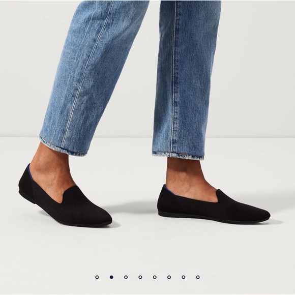 Rothy’s The Almond Loafer Size 10.5 Black - Picture 2 of 11